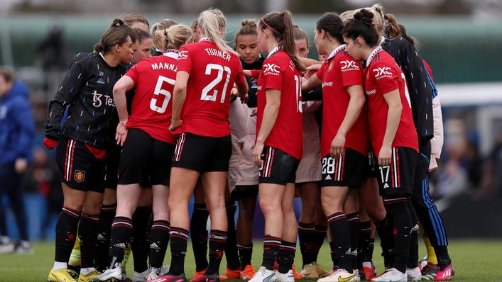Manchester United are battling for title glory in the Women's Super League