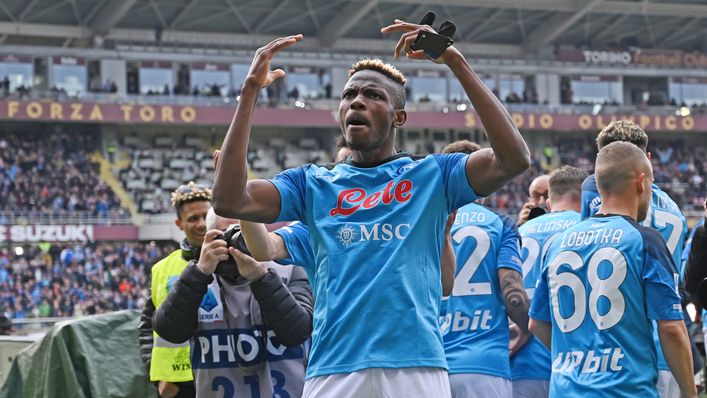 Victor Osimhen has fired Napoli to the top of the Serie A table