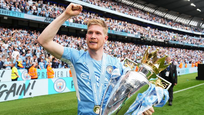 Premier League winner Kevin De Bruyne was one of the standout stars this season