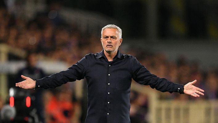 Roma boss Jose Mourinho has looked more like his old self at Roma
