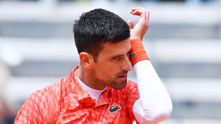 Novak Djokovic is still to find his best form on clay in 2023