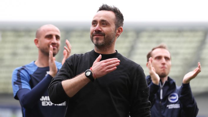 Roberto De Zerbi has guided Brighton to their first ever European finish