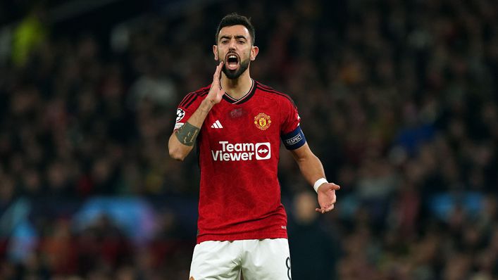 Bruno Fernandes has picked up more yellow cards than any other United player this season