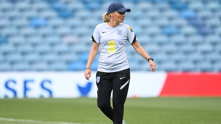 Sarina Wiegman will lead England against her home nation tonight