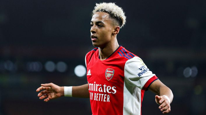 Arsenal speed merchant Omari Hutchinson will be one to watch in 2022-23