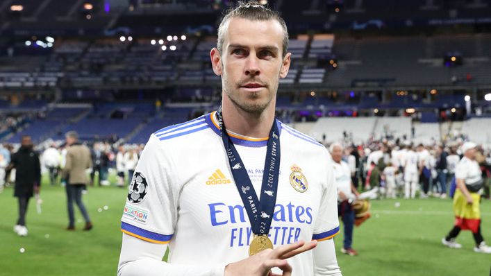 Gareth Bale picked up his fifth Champions League title with Real Madrid last season