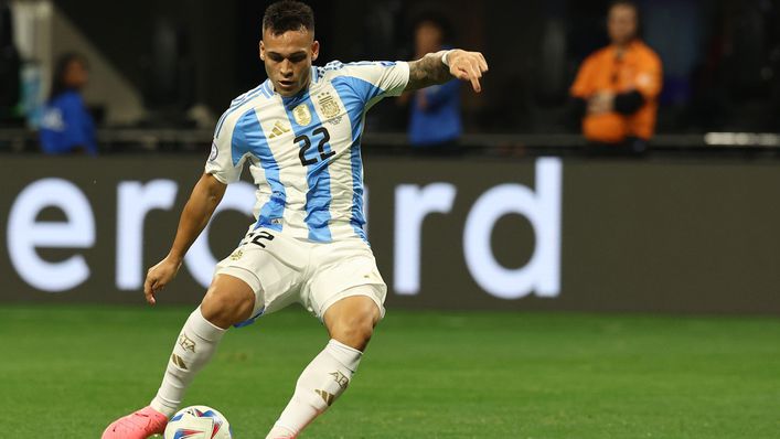 Lautaro Martinez came off the bench to score for Argentina against Canada