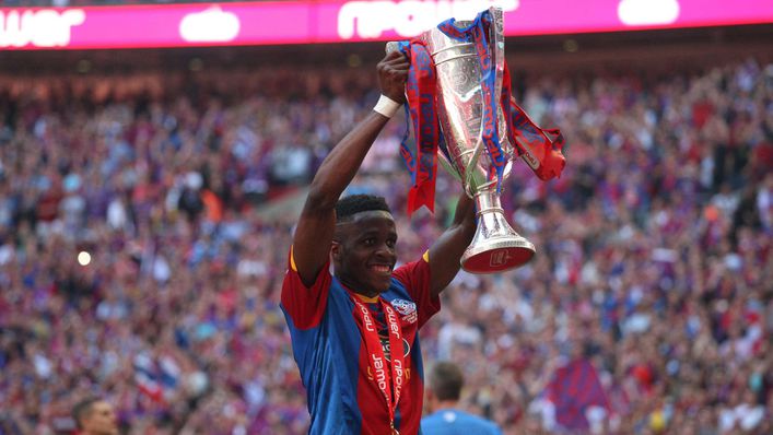 Wilfried Zaha won promotion to the Premier League with Crystal Palace in 2013