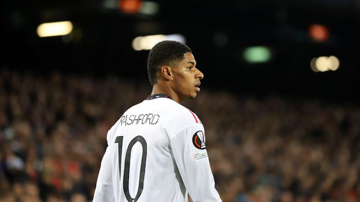 Marcus Rashford is again expected to be a key source of goals for Manchester United