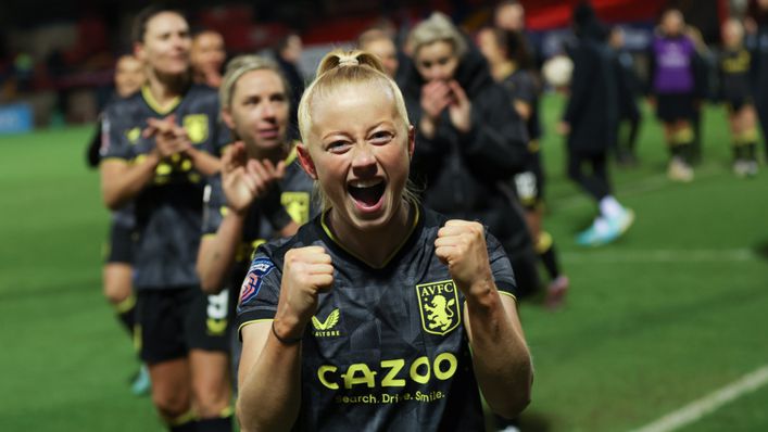 Freya Gregory believes Aston Villa can gatecrash the Women's Super League top four