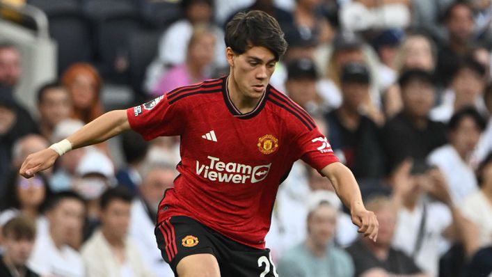 Facundo Pellistri is loving life at Manchester United