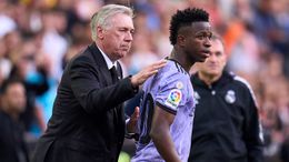 Carlo Ancelotti is hopeful that racist abuse of Vinicius Junior is on the way out