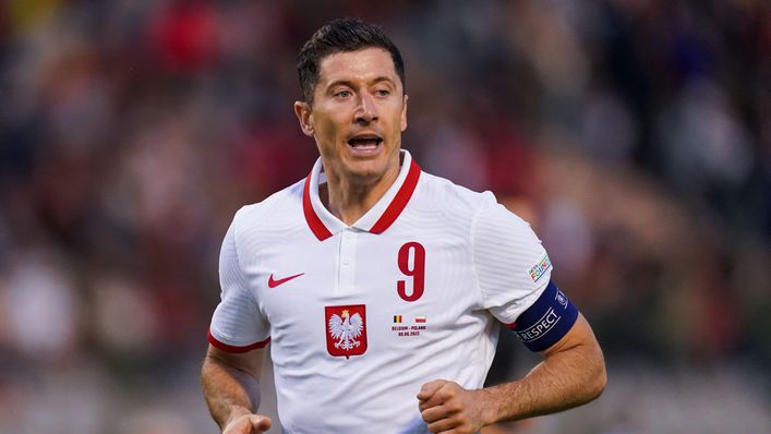 Captain Robert Lewandowski will carry Poland's biggest scoring threat