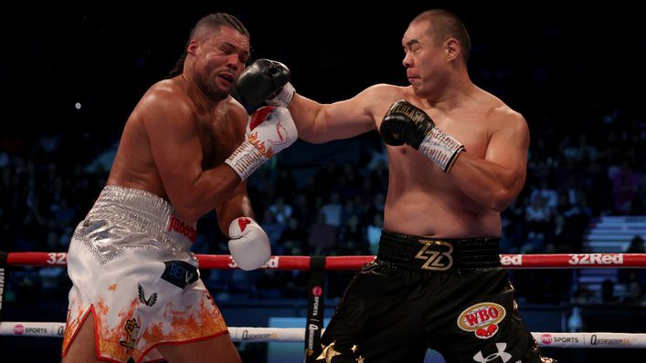 Joe Joyce suffered a second consecutive stoppage loss to Zhilei Zhang on Saturday night