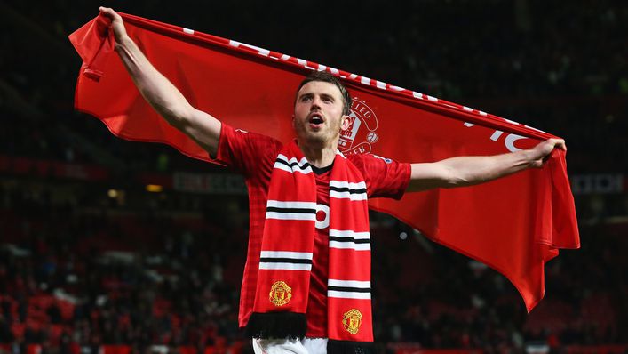 Michael Carrick won 17 major trophies in over 450 appearances for Manchester United