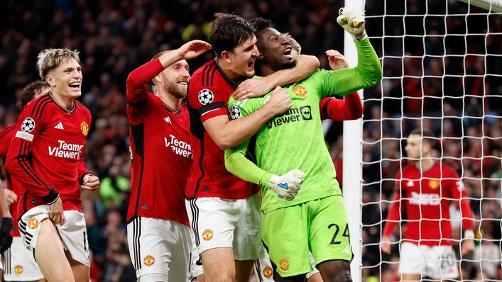 Andre Onana saved a last-gasp penalty for Manchester United