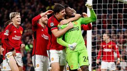 Andre Onana saved a last-gasp penalty for Manchester United