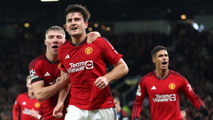 Harry Maguire headed Manchester United in front in the 72nd minute