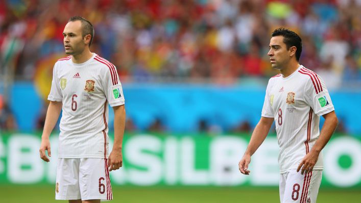 Gavi and Pedri's midfield partnership has drawn comparisons with Spain greats Andres Iniesta and Xavi