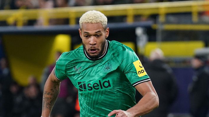Newcastle's Joelinton could get his first goal of the season against Chelsea
