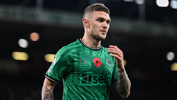 Kieran Trippier is available for Newcastle's clash with Chelsea