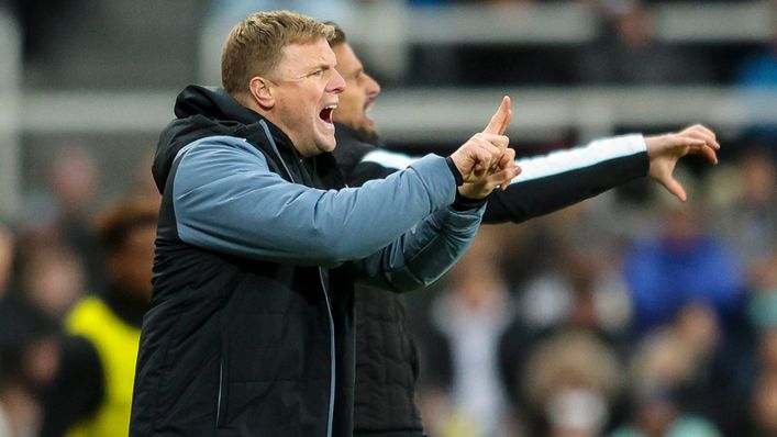 Eddie Howe has overseen significant improvement at Newcastle since taking charge