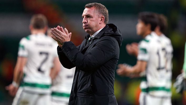 Brendan Rodgers' Celtic will be looking at least maintain their nine-point lead at the top of the Scottish Premiership