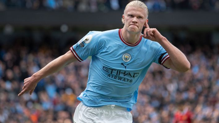 Erling Haaland has already scored four hat-tricks in the Premier League this season