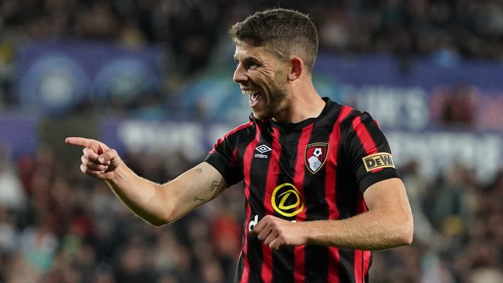 Ryan Christie scored Bournemouth's winner at Swansea earlier this season