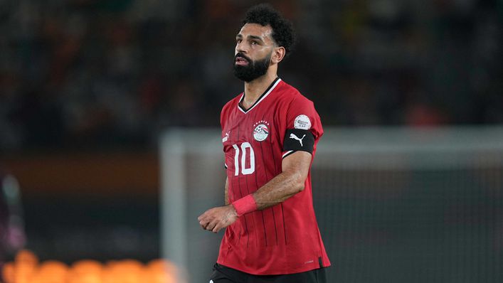 Mohamed Salah was injured against Ghana in Egypt's second Africa Cup of Nations game