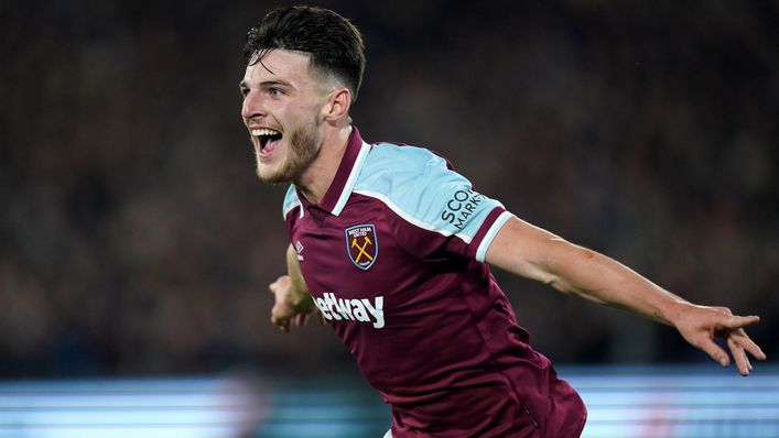 Declan Rice and West Ham face Wolves in a crunch Premier League encounter on Sunday