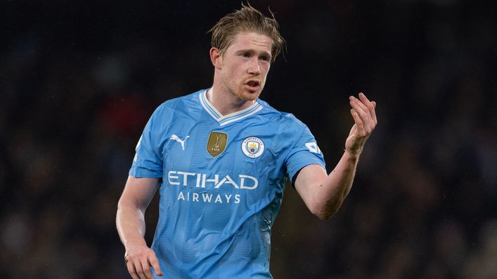 Kevin De Bruyne's Manchester City contract expires at the end of next season