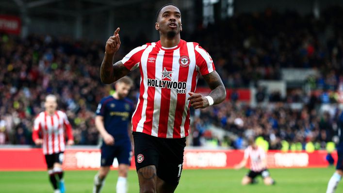 Ivan Toney and his Brentford team will keep the same home kit for the 2022-23 season