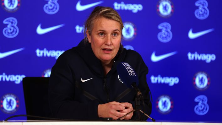 Emma Hayes' Chelsea travel to Manchester City on Sunday