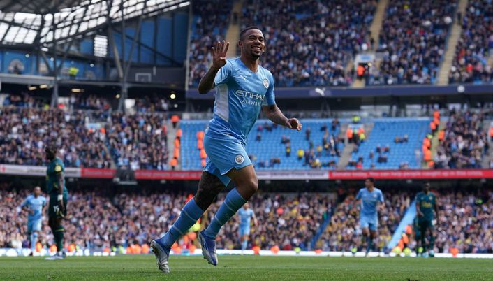 Gabriel Jesus notched four goals against Watford on Saturday