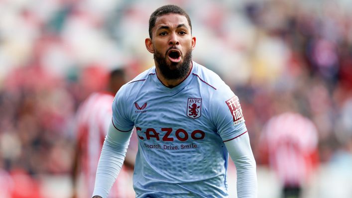 Douglas Luiz scored Aston Villa's late equaliser at Brentford