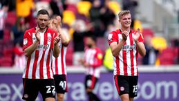Henrik Dalsgaard (left) and Marcus Forss (right) will hope Brentford can put last season's disappointment behind them