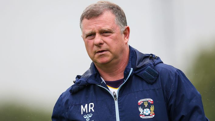 Mark Robins has seen his Coventry side win their last two league games