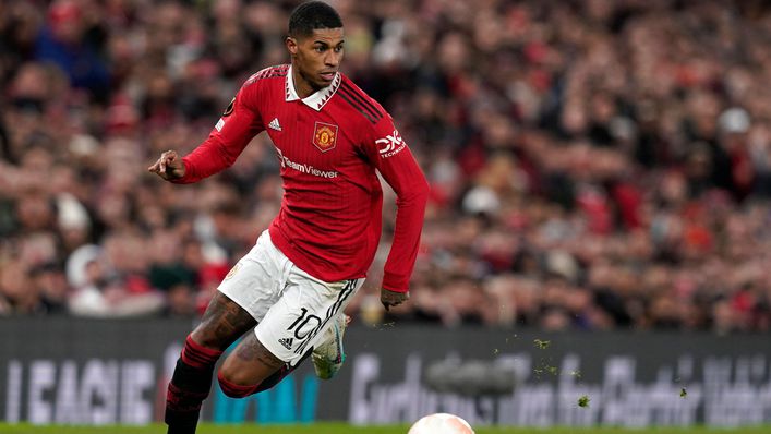 Manchester United forward Marcus Rashford is back in contention after recent bout of illness