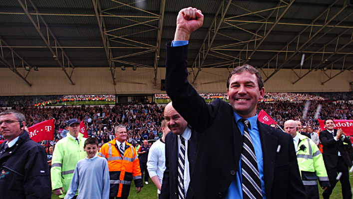 Bryan Robson led West Brom to an unlikely final-day escape in 2004-05