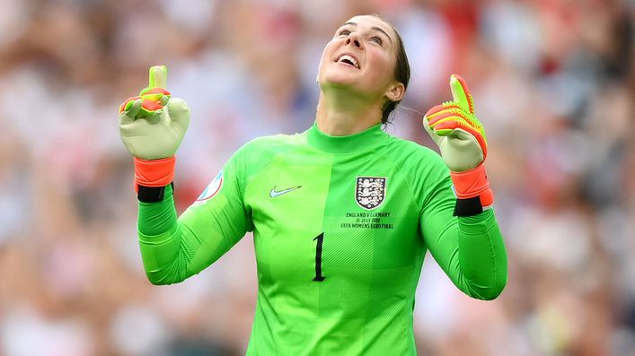 Mary Earps kept four clean sheets at Women's Euro 2022