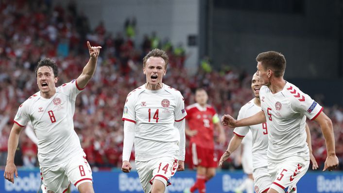 Denmark's Mikkel Damsgaard has been one of the stars of Euro 2020