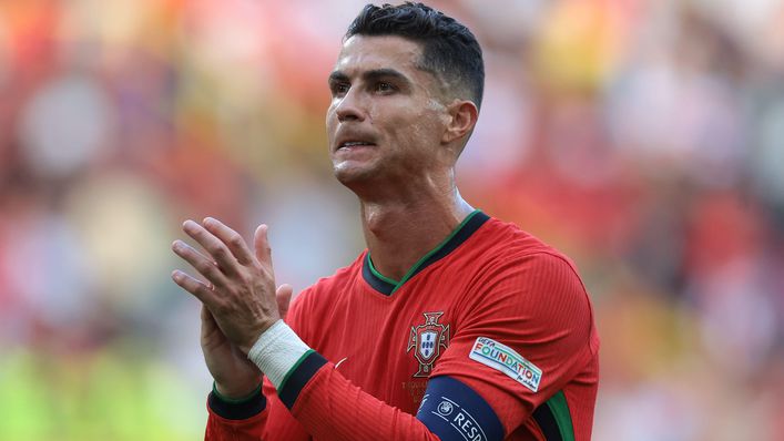 Cristiano Ronaldo will make his 50th major tournament appearance for Portugal if he features against Georgia
