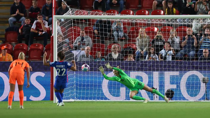 Eve Perisset's extra-time penalty against the Netherlands sent France to the Women's Euro 2022 semi-final