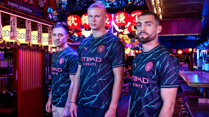 Manchester City have launched their 2023-24 third kit