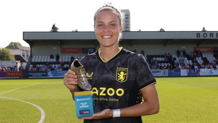 Rachel Daly won the WSL Golden Boot with Aston Villa last season