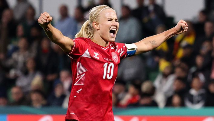 Pernille Harder will hope to inspire Denmark to a shock win over England this Friday