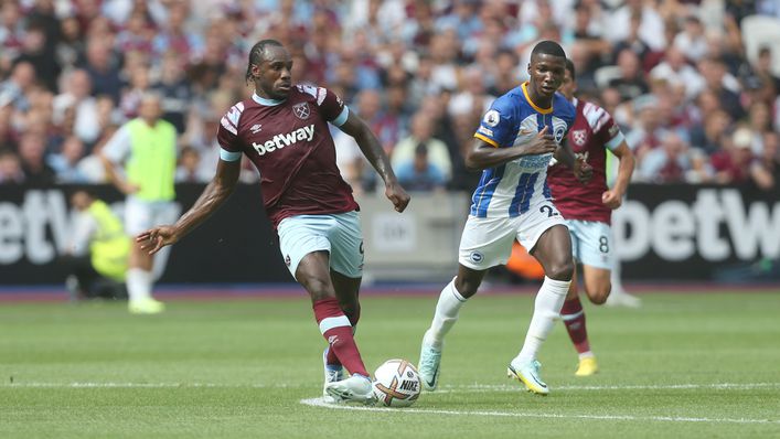 Michail Antonio has struggled to get involved during West Ham's sluggish start to the campaign