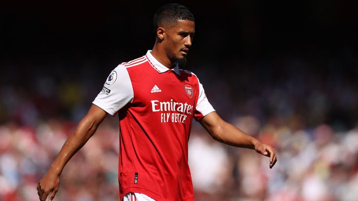 William Saliba has provided a commanding presence in Arsenal's defence