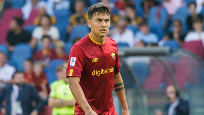 Roma's Paulo Dybala will be looking to get on the scoresheet against former club Juventus